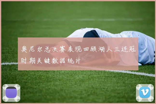 奥尼尔总决赛表现回顾湖人三连冠时期关键数据统计